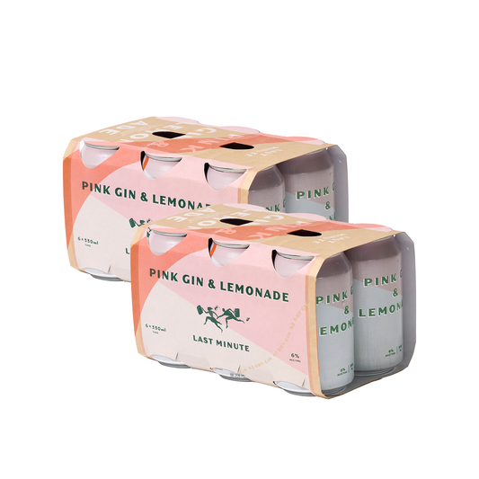 Last Minute Pink Gin & Lemonade 12x330ml cans
