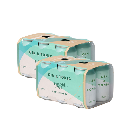 Last Minute Gin & Tonic 12x330ml Cans
